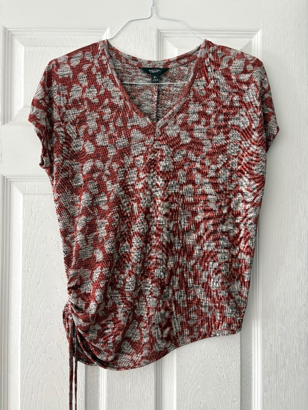 Vera Wang short sleeve top PS